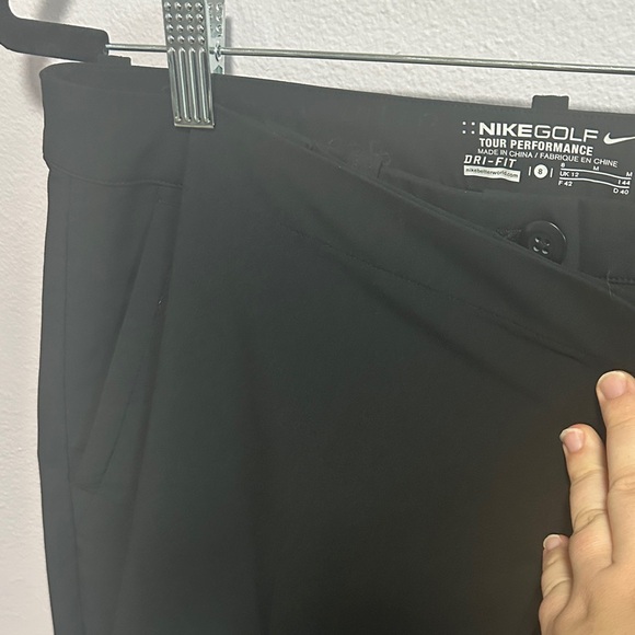 Nike Black Golf Performance Straight-Leg Pants - Picture 5 of 13